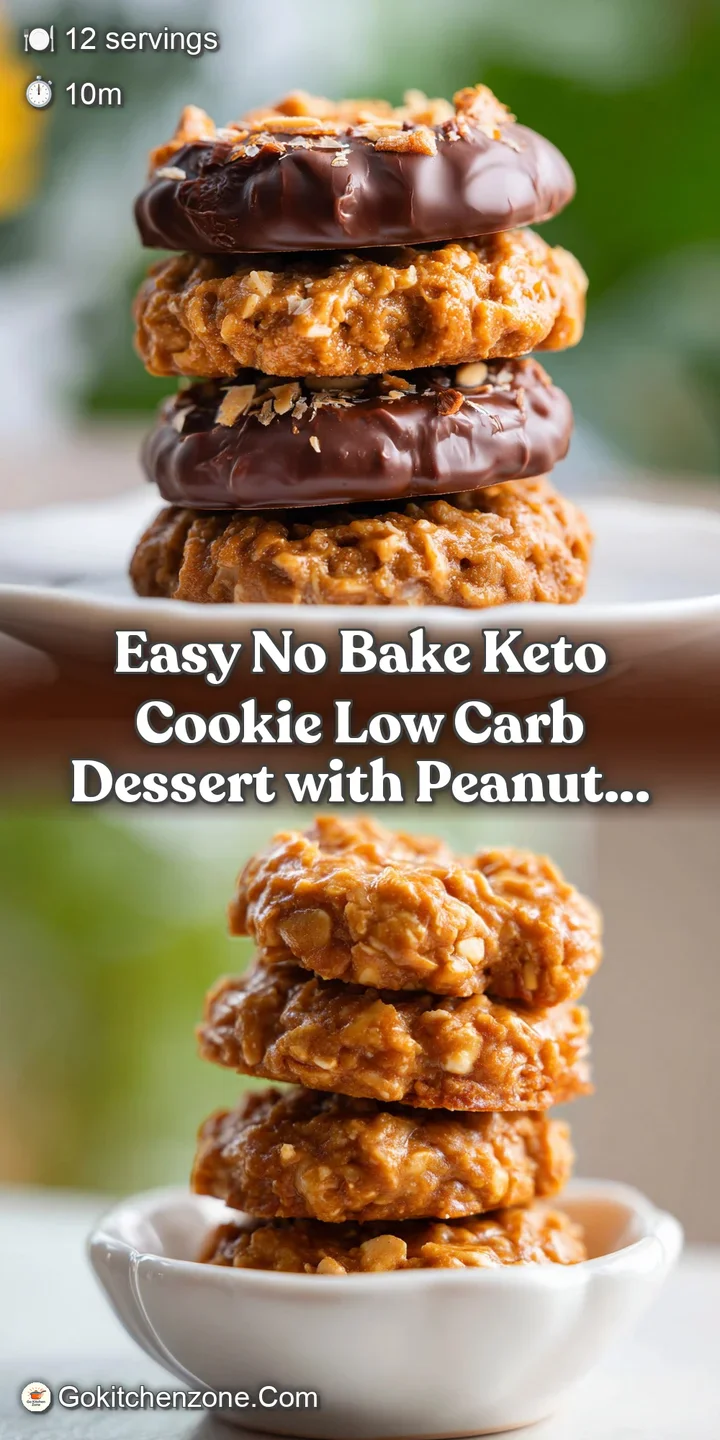 Close-up of a chewy, peanut butter cookie with visible peanut pieces, creating a rustic appeal.