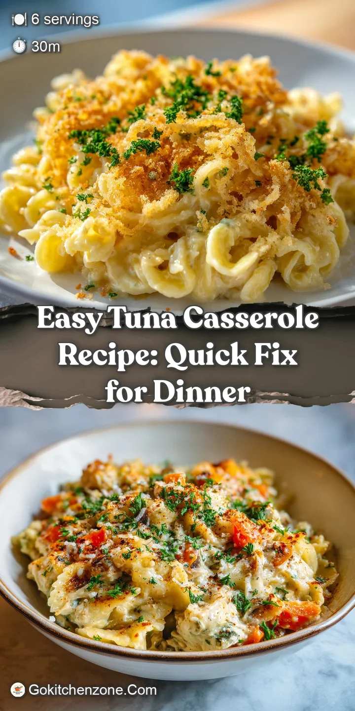 Close-up of bubbly tuna casserole, with visible steam rising, highlighting the texture of the creamy sauce and golden brea...