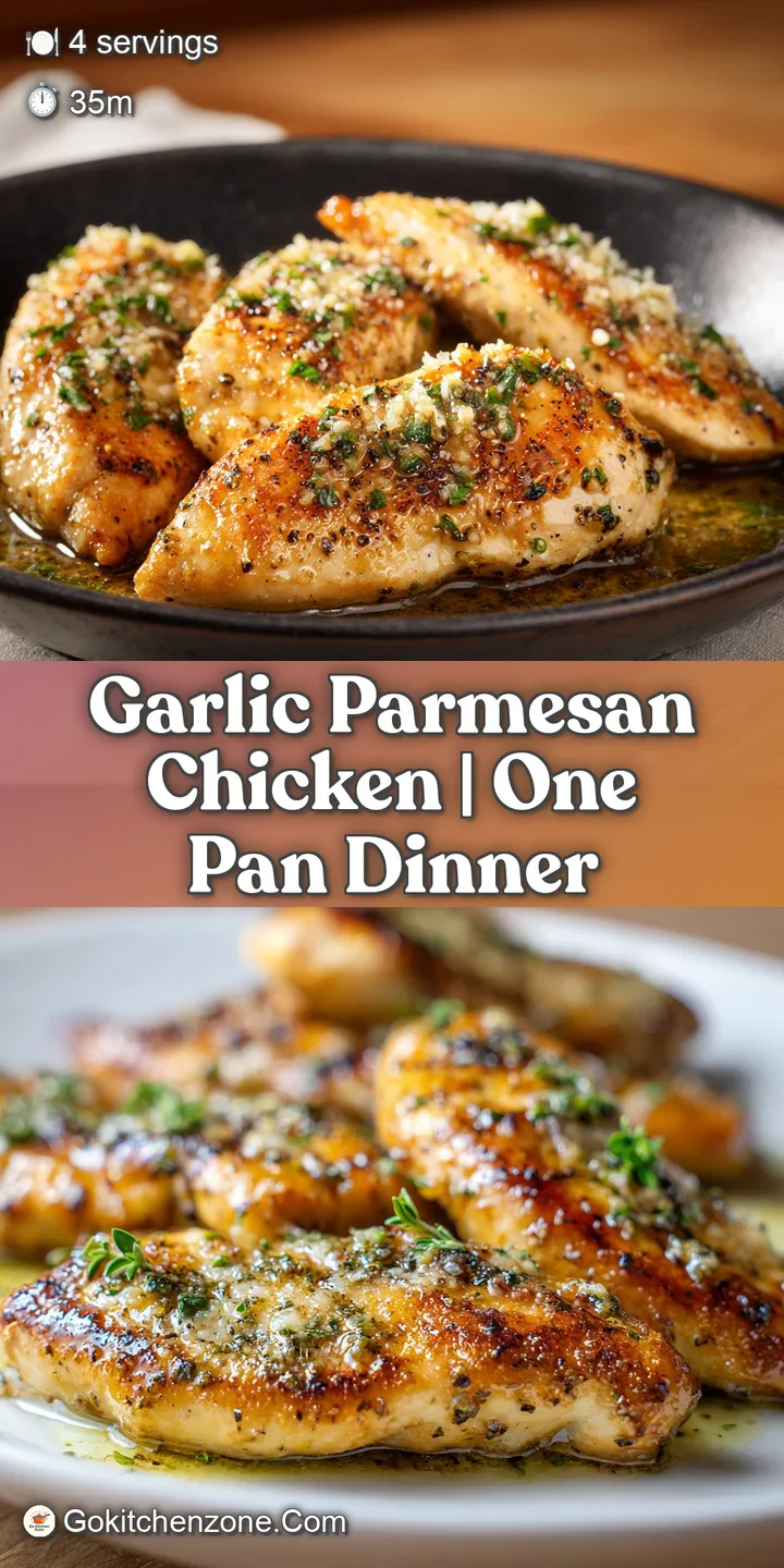 Extreme close-up of crispy, golden-brown cheese crust with glistening butter and minced garlic on juicy poultry