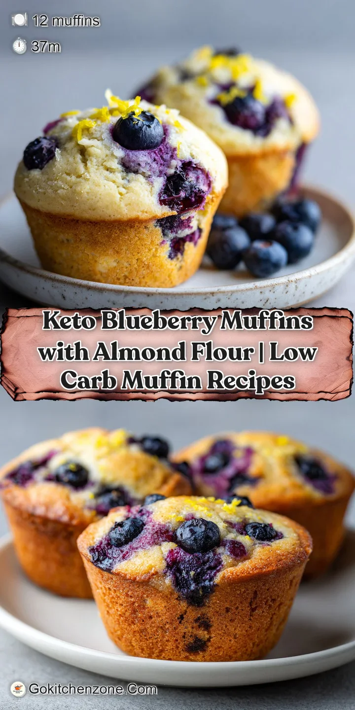 Close-up of a moist keto muffin with bursting blueberries and a tender crumb, bathed in soft light.