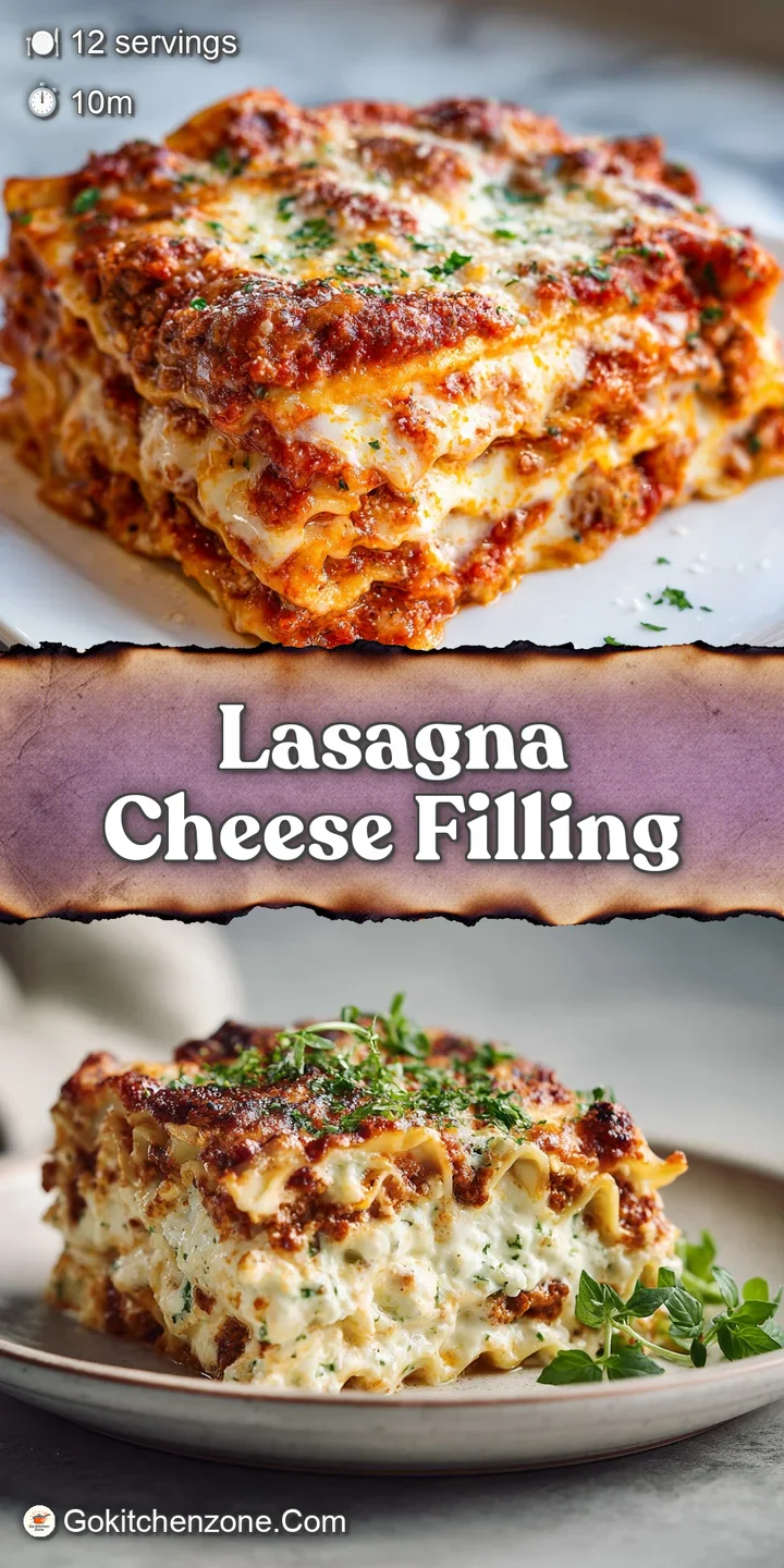 Close-up of cheesy lasagna oozing with melted mozzarella, ricotta, and Parmesan. Saucy, bubbly, golden-brown perfection.