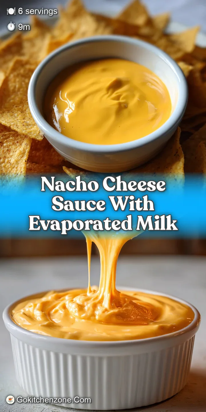 Close-up of velvety, bubbling nacho cheese sauce, showcasing its rich texture and vibrant color. A perfect cheesy dip!