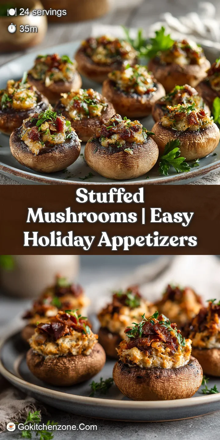 Close-up of a tender mushroom cap revealing a rich, velvety filling, lightly browned on top.