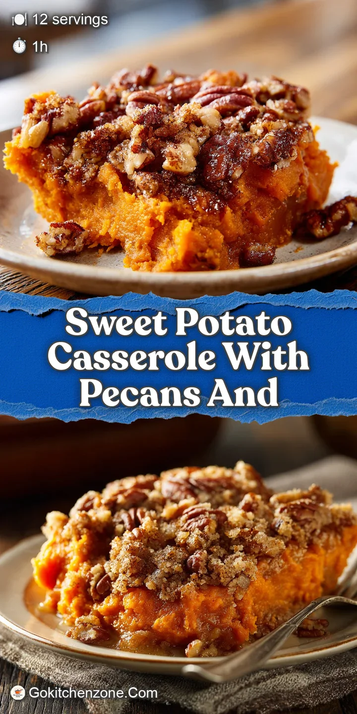 Close-up showing the creamy texture and caramelized, slightly burnt edges of the marshmallow topping on a sweet potato cas...