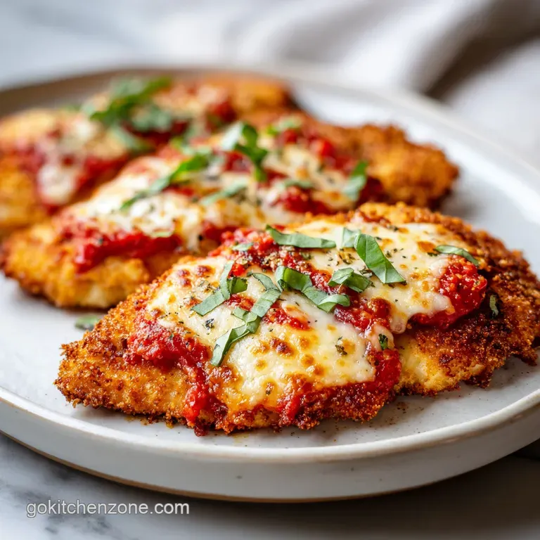 Baked Chicken Parmesan with Panko