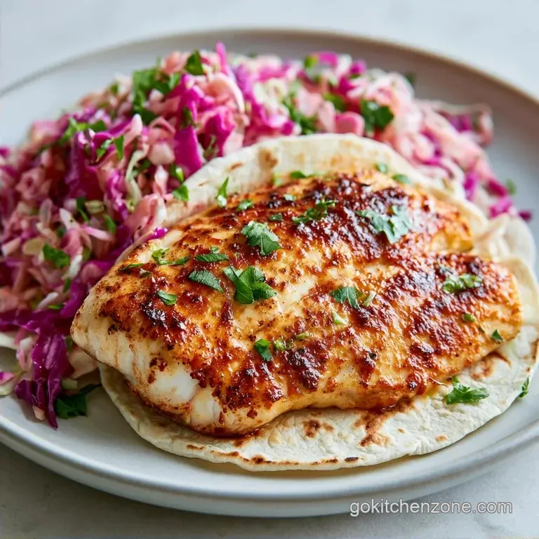 Baked Tilapia Tacos: Ready in 25 Minutes