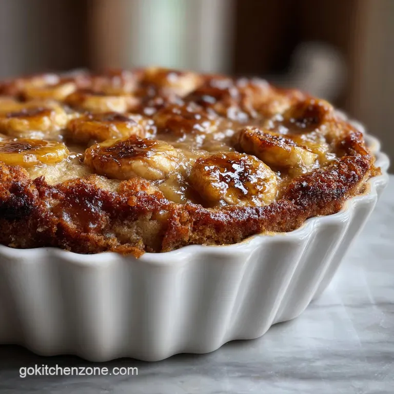 Banana Bread Cobbler: Syrupy & Tender