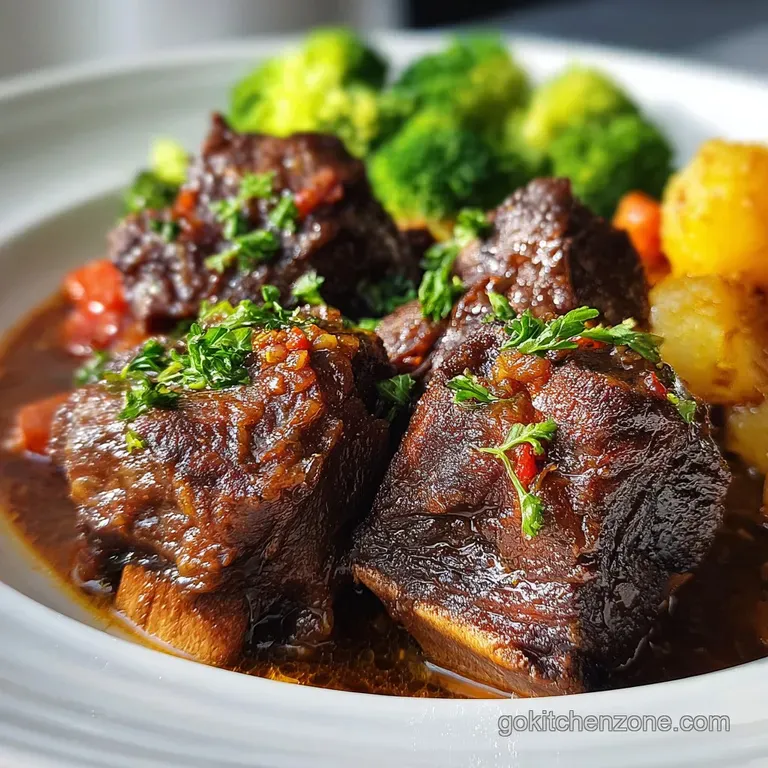 Beef Short Ribs: Slow Cooker Magic