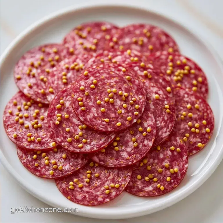 Old Fashioned Mustard Seed Beef Summer Sausage