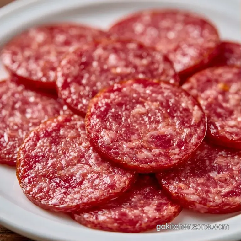 An elegant charcuterie spread featuring reddish-brown meat rounds, green olives, and cubes of white cheddar.