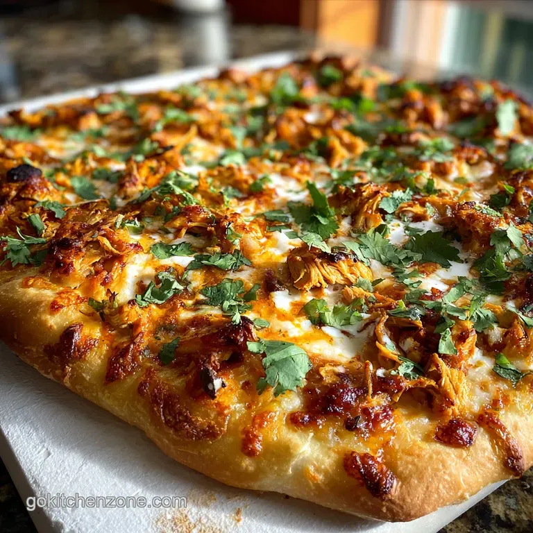 Buffalo Chicken Pizza Recipe