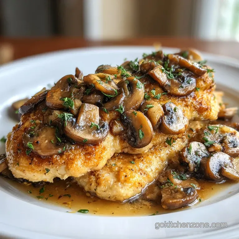 Stuffed Chicken Marsala Olive Garden