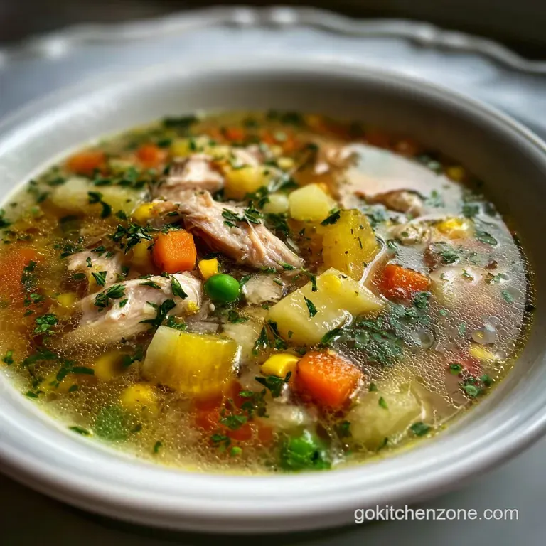 Chicken Vegetable Soup: Hearty and Simple