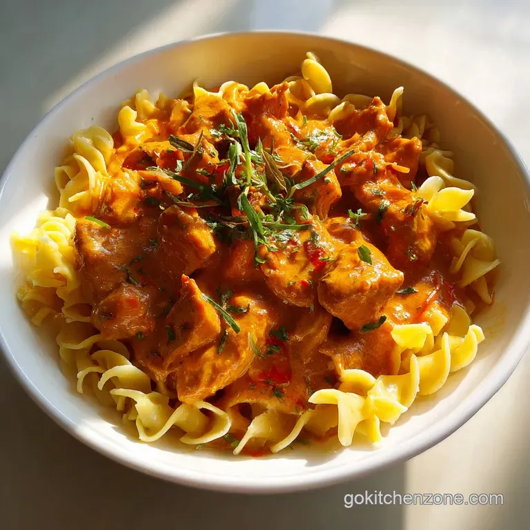 Cowboy Butter Chicken Pasta