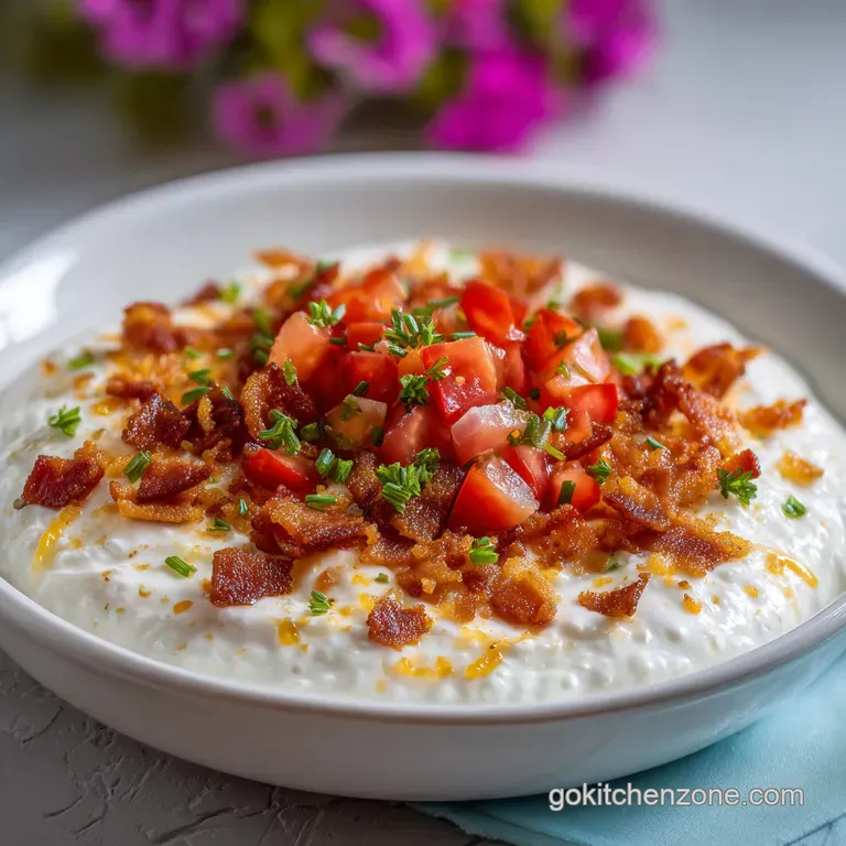BLT Dip: Creamy and Savory