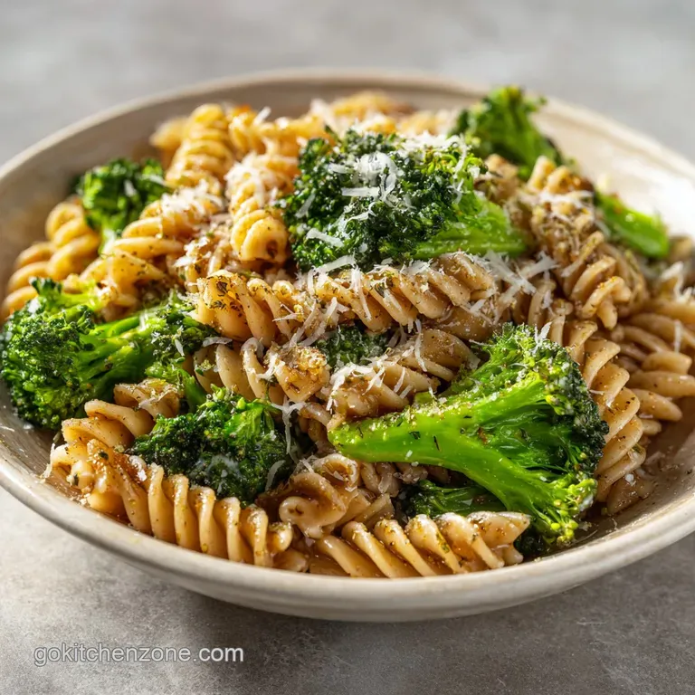 The Ultimate Healthy Broccoli Pasta
