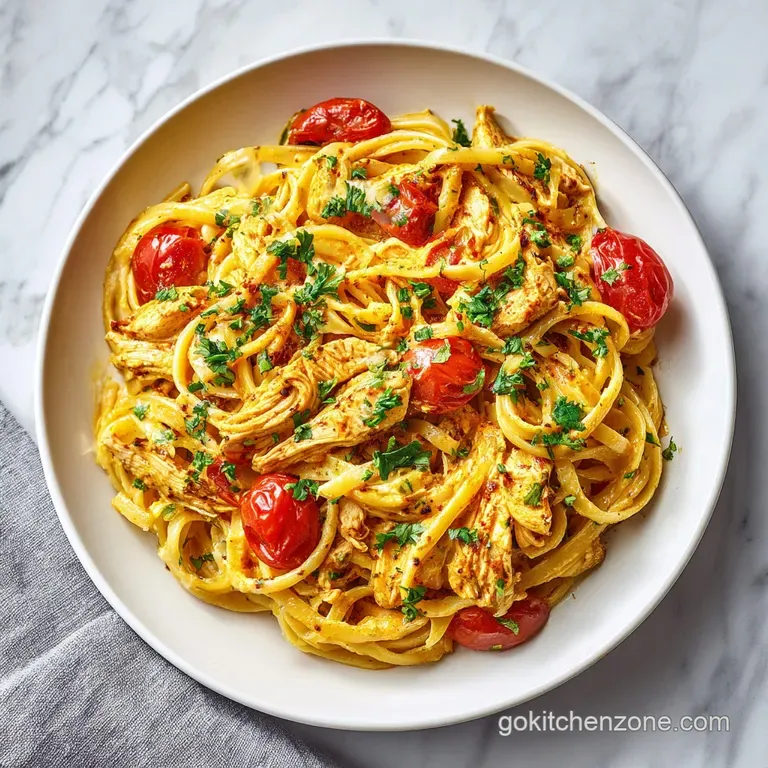 Creamy Cajun Chicken Pasta Where Comfort