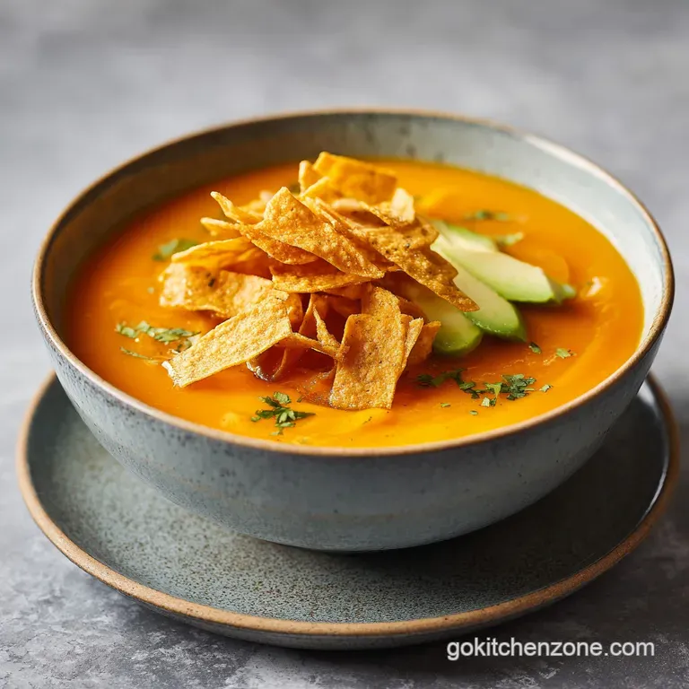 Creamy Chicken Tortilla Soup: Rich and Velvet