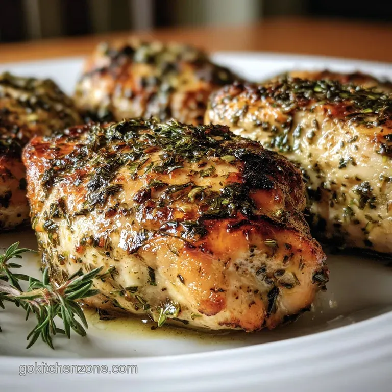 Creamy Herb Chicken with Velvety Sauce