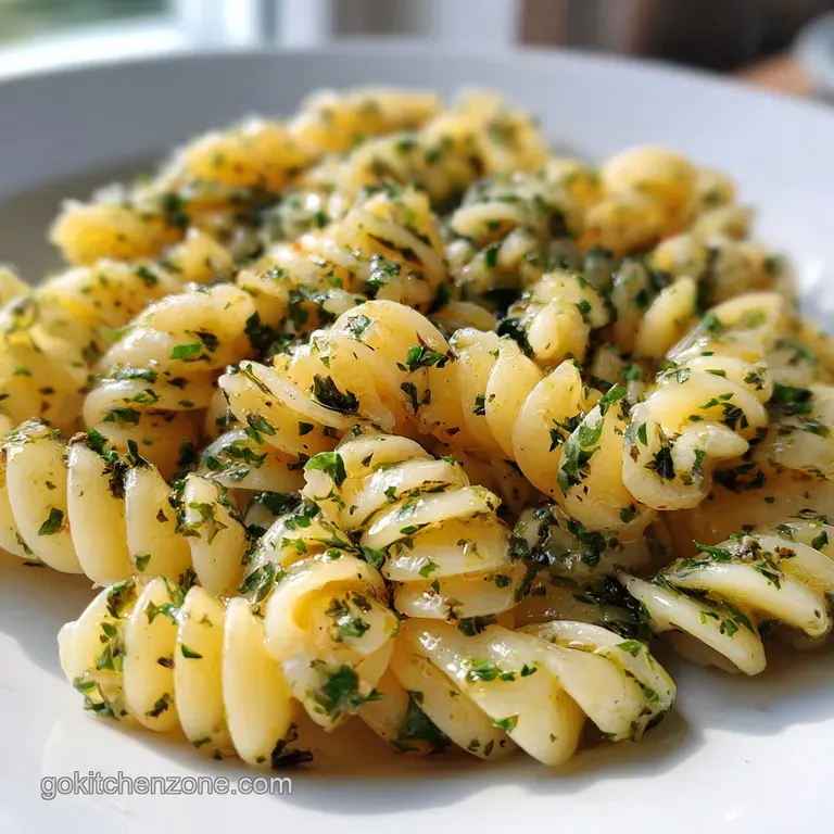 Creamy Herb Pasta: Silky Lemon Brightened
