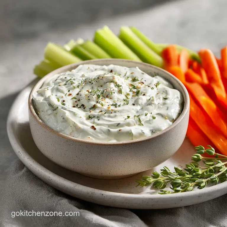 The Ultimate Thick and Creamy Ranch Dip