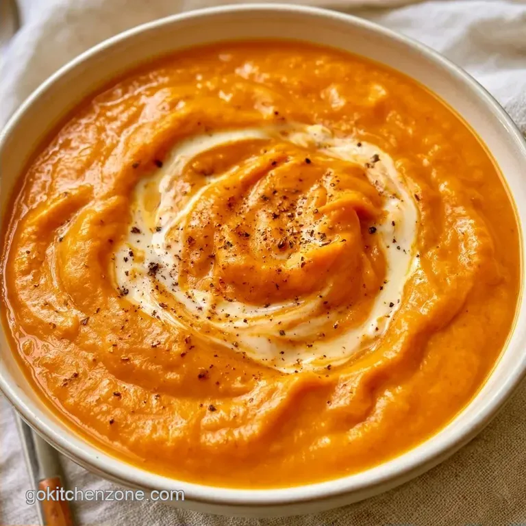 Creamy Pumpkin Soup with Coconut Milk