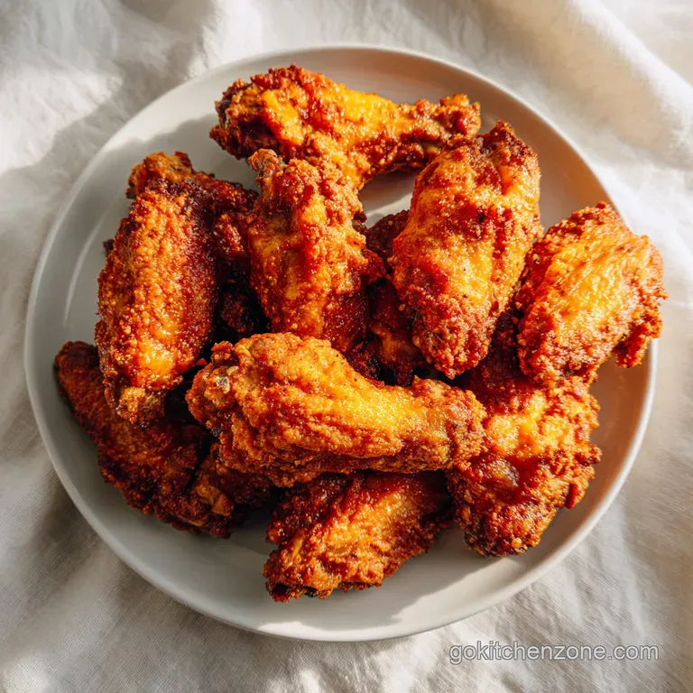 Crispy Baked Chicken Wings: Golden and Crackling