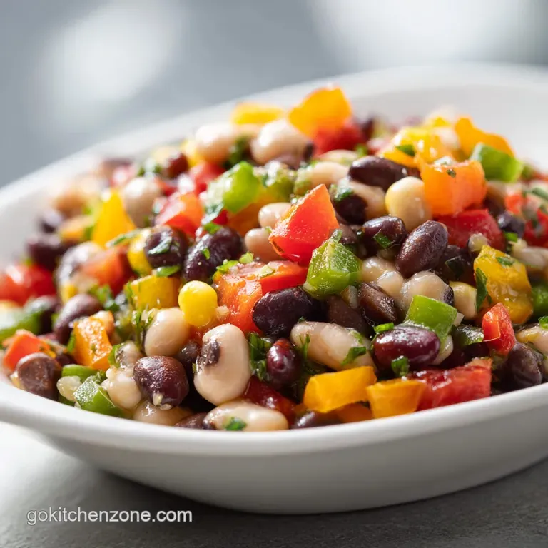 Cowboy Caviar: Zesty and Crunch-Heavy Dip