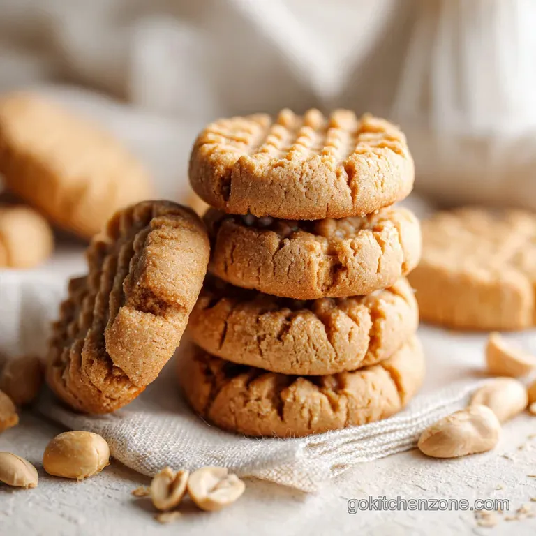Easy Keto Peanut Butter Cookies: Soft and Nutty