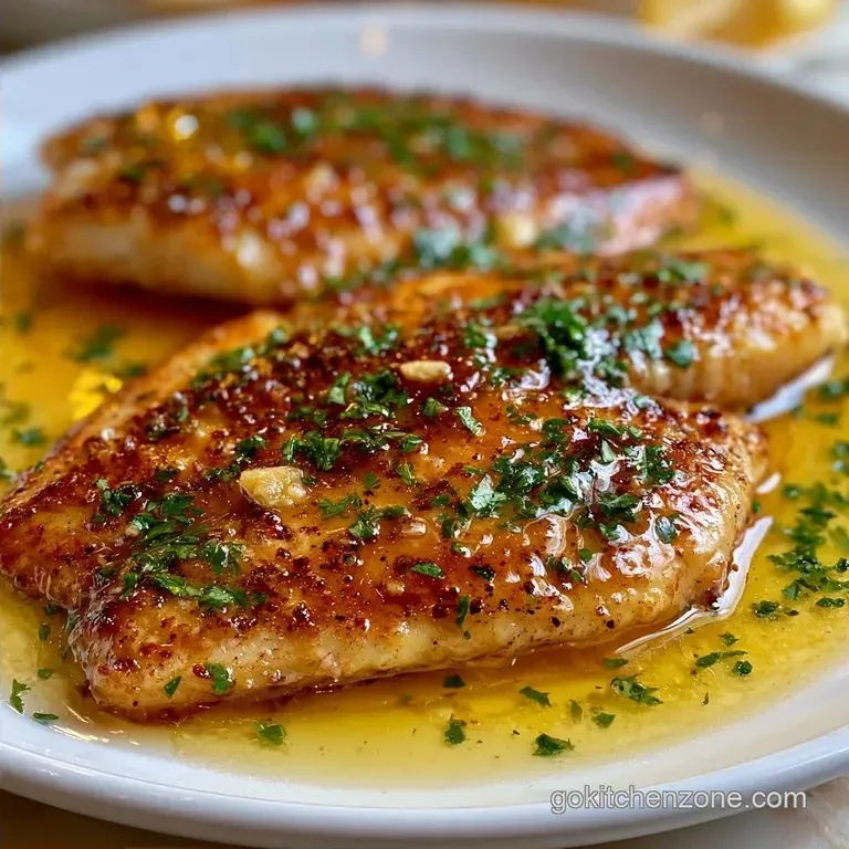 12 Minute Pan Tilapia with Garlic and Butter: Pan-Seared
