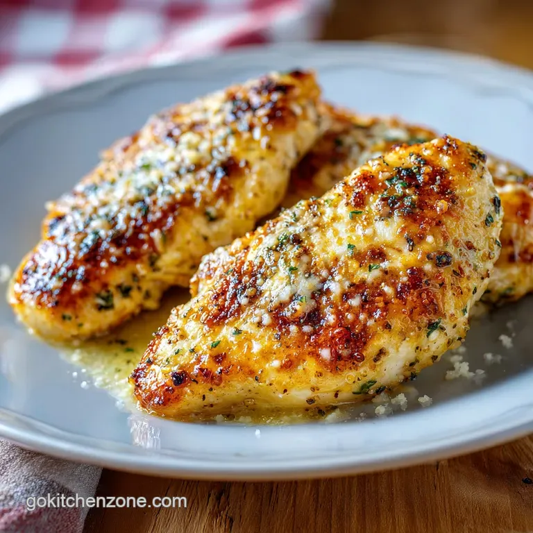 Garlic Parmesan Chicken: Golden and Savory
