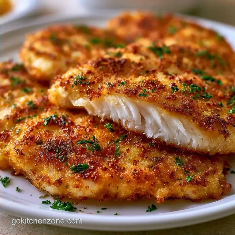 Crispy Gluten Free Breaded Tilapia