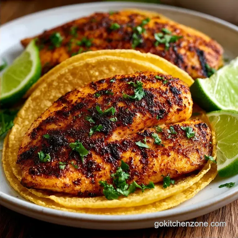 Grilled Tilapia Tacos with Zesty Cabbage Slaw