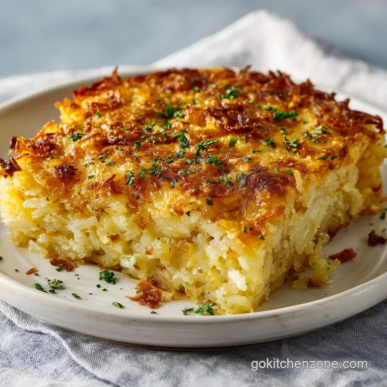 Hash Brown Casserole: Velvety and Crunchy