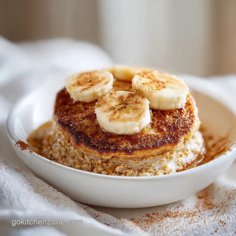 Banana Oatmeal Pancakes: Fluffy and Healthy