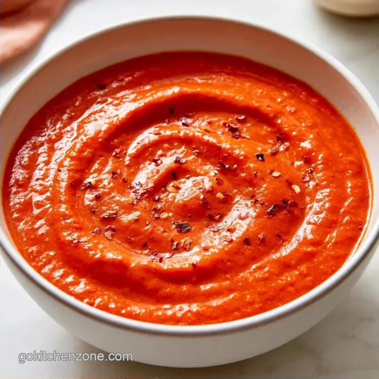 Velvety High Protein Tomato Soup