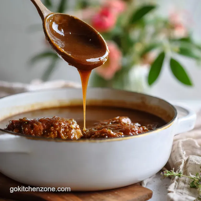 How to Make Brown Gravy