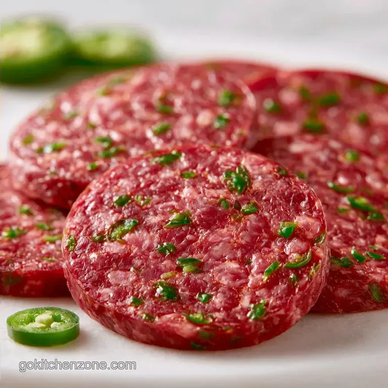 Snappy Jalape&ntilde;o Garlic Venison Summer Sausage