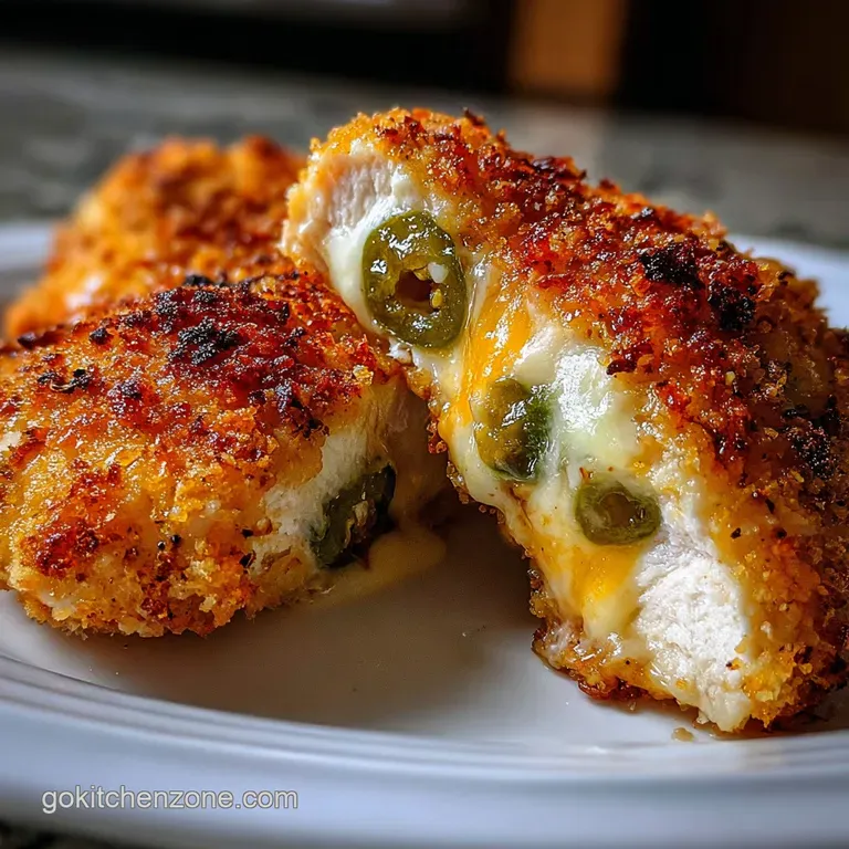 Jalapeno Popper Chicken Bake