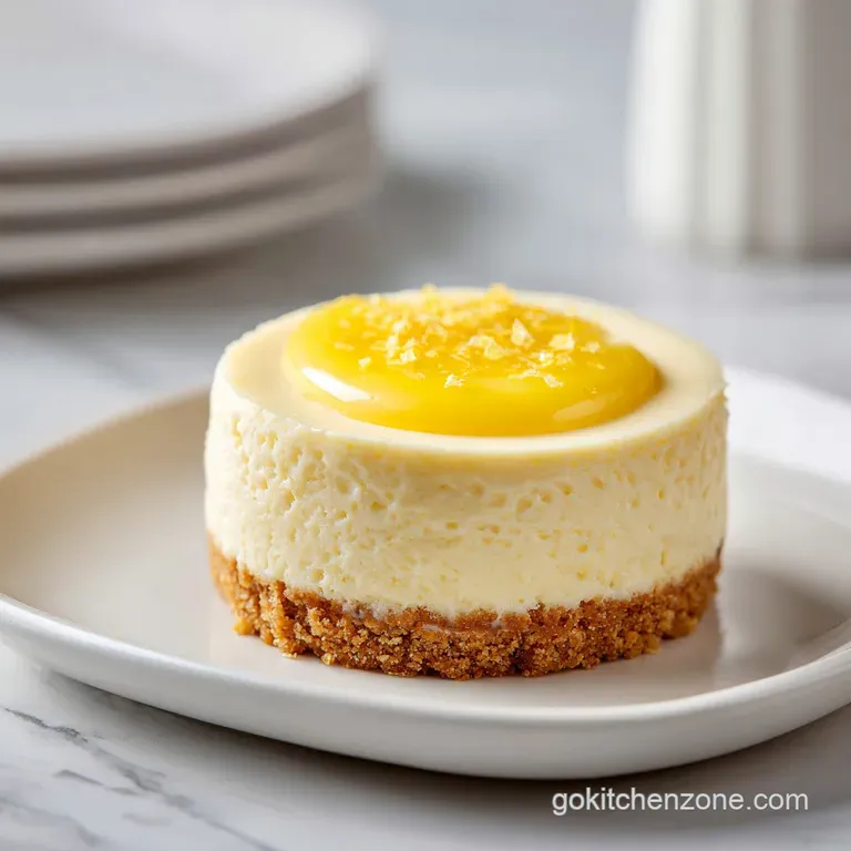 Keto High Protein Lemon Cheesecake