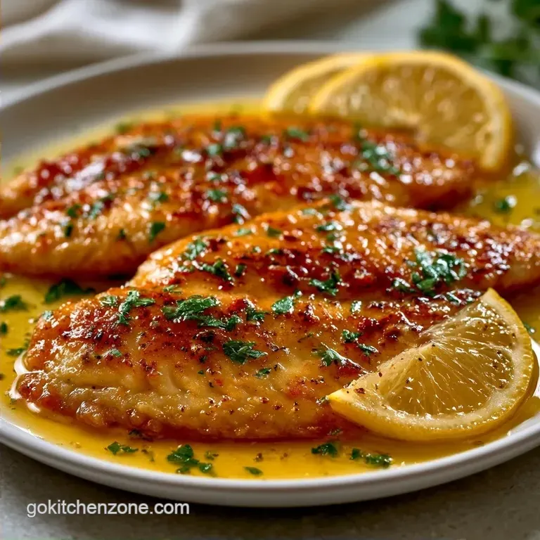 Healthy Lemon Butter Tilapia Recipe