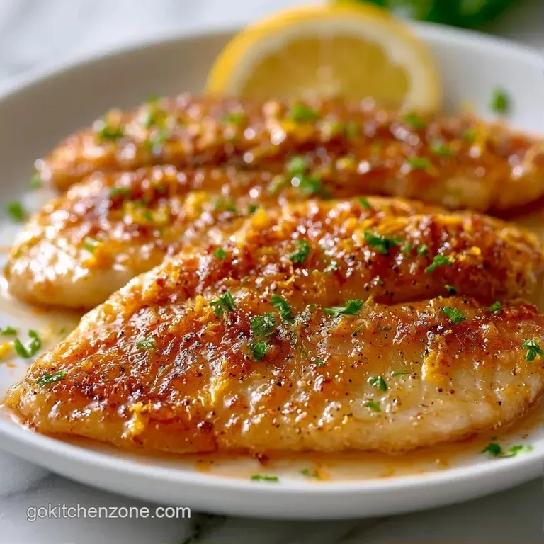 Flaky white fish fillet on a ceramic plate paired with vibrant steamed asparagus and a fresh lemon wedge.