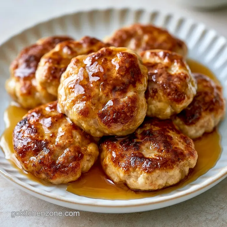 McGriddle Bites with Maple Syrup