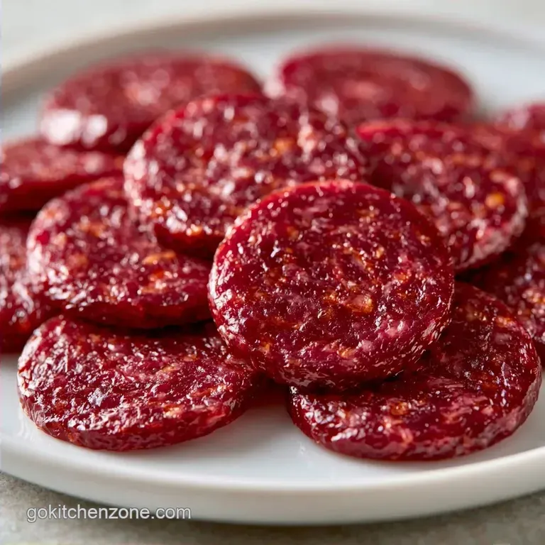 Oven Baked Venison Summer Sausage with Pork Fat