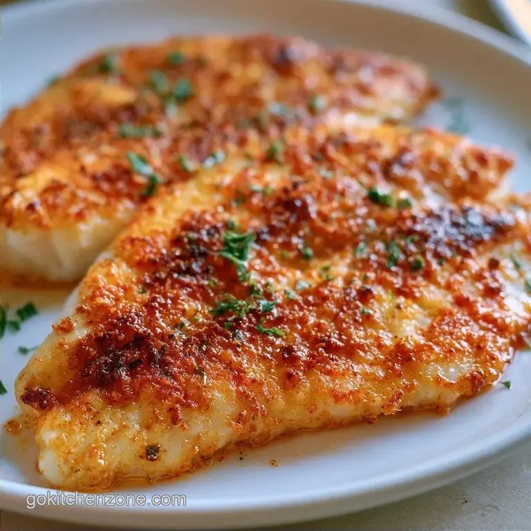 Crispy Pan Fried Tilapia Fillets