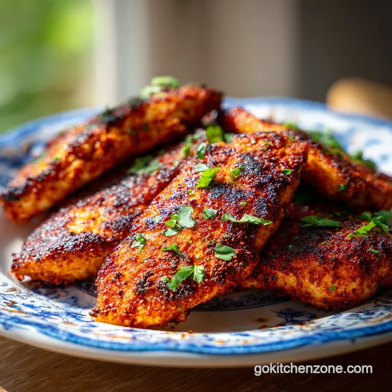 Cajun Chicken: Crispy and Bold