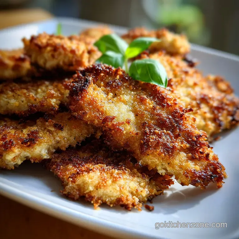 Parmesan Crusted Chicken: Crispy and Golden