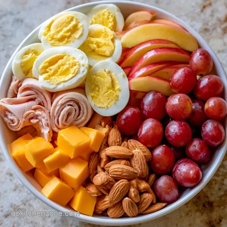 Protein Bistro Box with Hard-Boiled Eggs