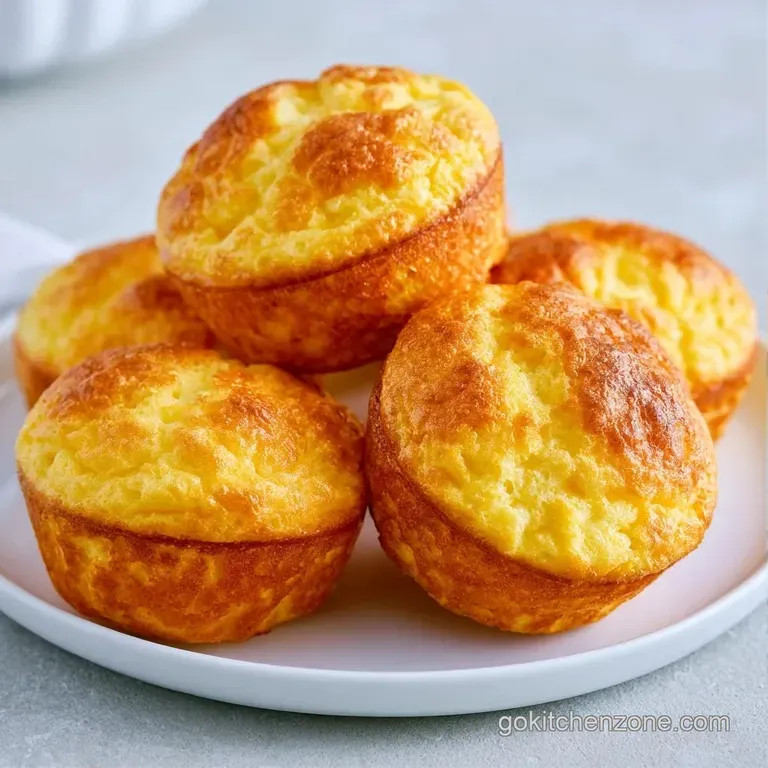 Three golden savory egg bites arranged on a slate platter, garnished with fresh parsley and a pinch of black pepper.