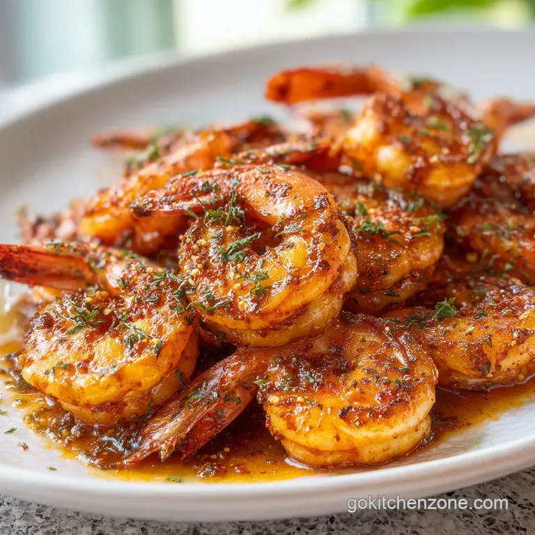 Quick Cajun Shrimp with Smoky Spices